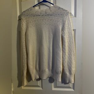 Liz Claiborne White sweater